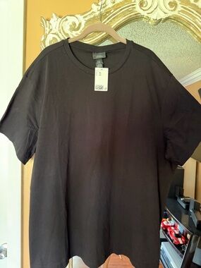 NEW with tags H&M Men's Black Short Sleeve Crewneck T-Shirt